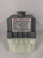 Edwards A462-29-000 EMF20 Oil Mist Odor Filter Assembly