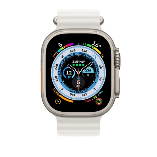 Offizielles authentisches Apple Watch Ultra Ocean Armband 49 mm/45 mm/44 mm offene Box - Bild 12 von 28