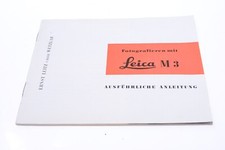   LEICA M M3 CAMERA ORIGINAL INSTRUCTIONS MANUAL GERMAN 136-2