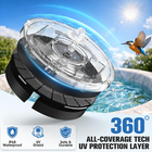 4000Mah Solar Fountain,2026 Solar Bird Bath Fountain Pump,3 Spray Solar Powered 313032078061