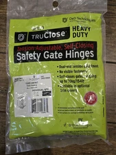 D&D TruClose Heavy Duty Safety Gate Hinges truclose TCHD1AS3WT