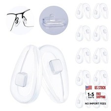 Replacement Silicone Rubber Nose Pieces Compatible with Oakley Socket 10 Pairs