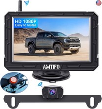 Wireless Backup Camera Truck Hitch Trailer - Easy Install Digital Stable Signal