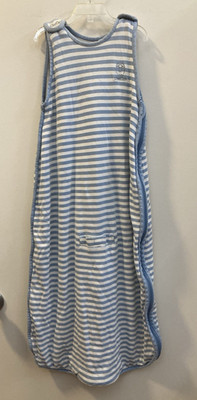 Woolino Sleepsack Blue Stripes Size 2-4 Years WELL LOVED
