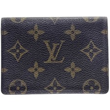 ■Autentica Louis Vuitton Monogram Porte 2 Cult custodia pass verticale M60533 LOUIS