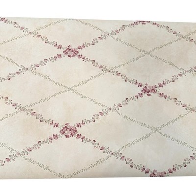 Chesapeake Floral Trellis Pattern Cottage Core Wallpaper 3 Rolls NEW Retired