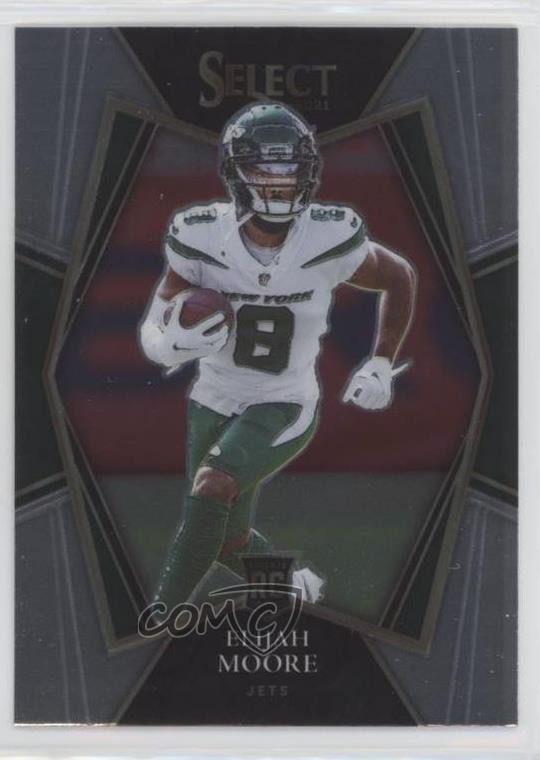 2021 Panini Select Premier Level Elijah Moore #156 uk2