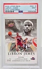 2009 Upper Deck Now Appearing LeBRON JAMES  Basketball Card PSA 9 MINT