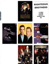 RIGHTEOUS BROTHERS    CUSTOM   NOVELTY TRADING CARD 6 CARDS   SET