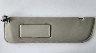 2002-2014 Ford E150 E250 Driver Side Sun Visor Gray Mirror Lights