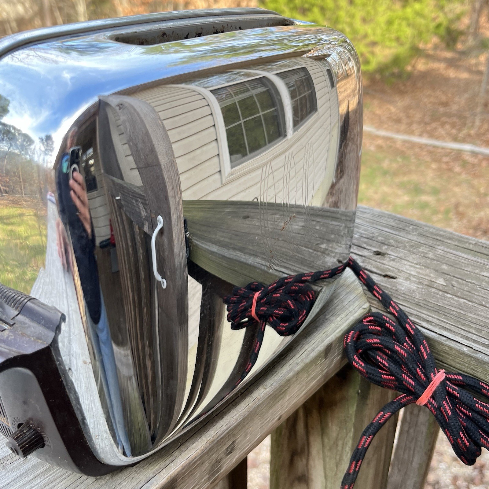 Toastmaster 1950s Chrome Automatic Pop Up Toaster  Model 1B14 MCM VTG