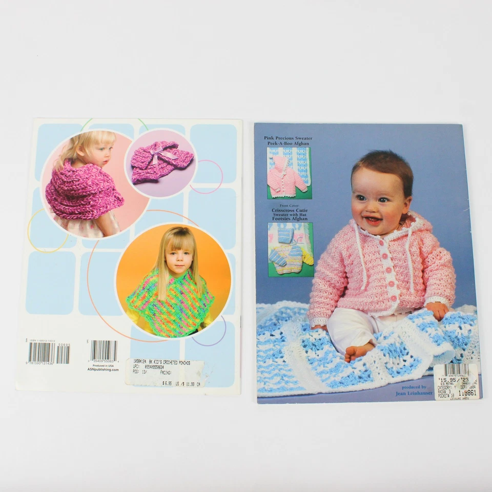 Lot of 2 American School of Needlework Crochet Books for Babies & Kids - Image 2 of 4