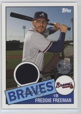 2020 Topps 1985 Topps Baseball Relics Freddie Freeman #85R-FF hg6