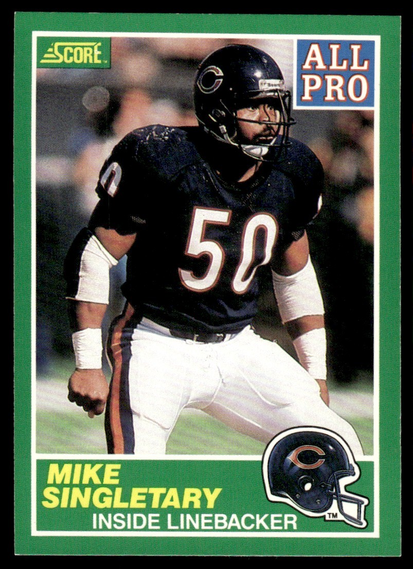 1989 Score Mike Singletary #50