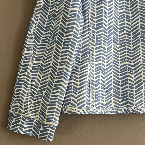 Vineyard Vines Girls Chevron Geo Performance Shep Shirt Beach Vacation Sz XS 5-6 - Picture 5 of 10