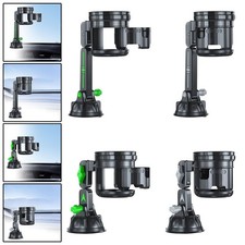 Auto-Konsolen-Getränkehalter, Flaschenhalter mit Saugnapf, universell, einfach