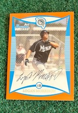 LOGAN MORRISON - 034/250 - 2008 BOWMAN - PROSPECTS ORANGE INSERT CARD #BP69  MLB
