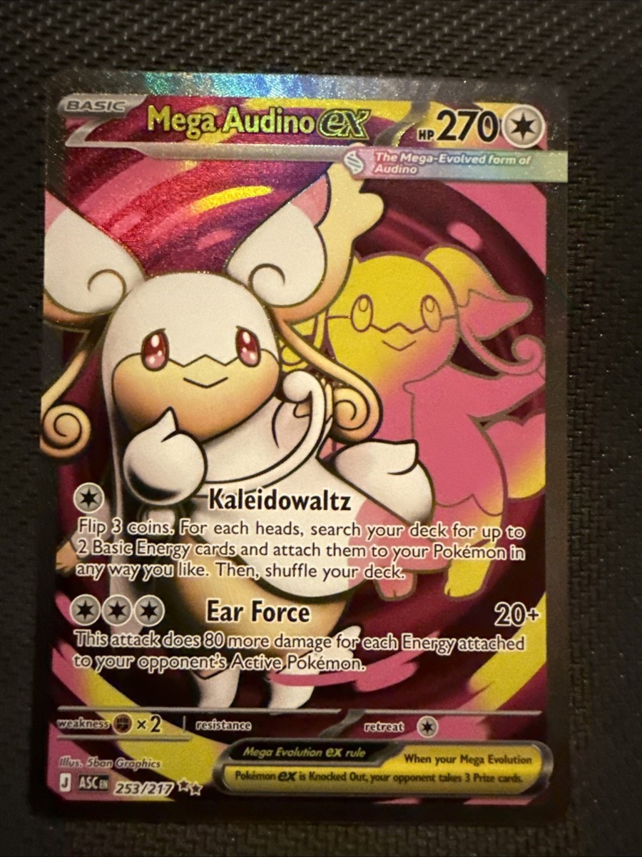 Mega Audino ex 253/217 Me: Ascended Heroes Holo US SELLER | eBay