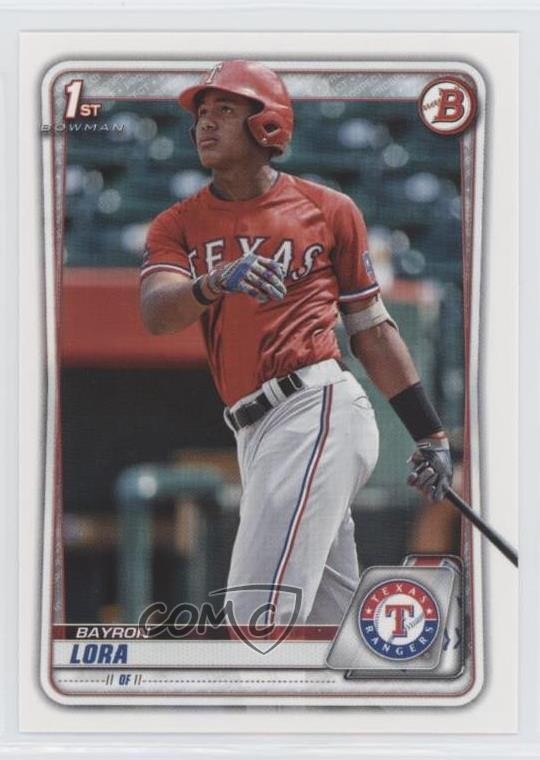 2020 Bowman Prospects Bayron Lora #BP-52 00c0