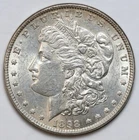 1898 $1 Morgan Silver Dollar - RAW - Great Luster / Light Toning / Toned