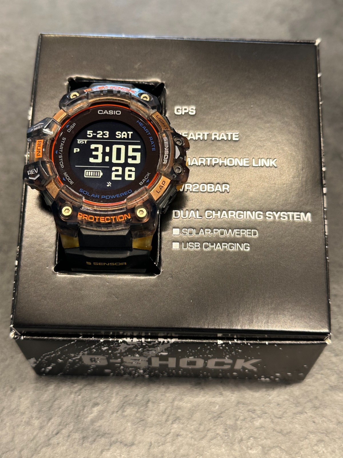 Casio G-Shock Watch G-SQUAD GBD-H1000-1A4ER