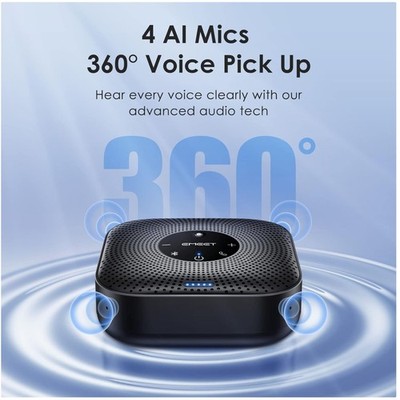 Speakerphone for 8 People - Crystal Clear Audio, Daisy Chain