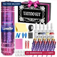 Wireless Tattoo Gun Kit, Tattoo Kit For Beginners Complete Set