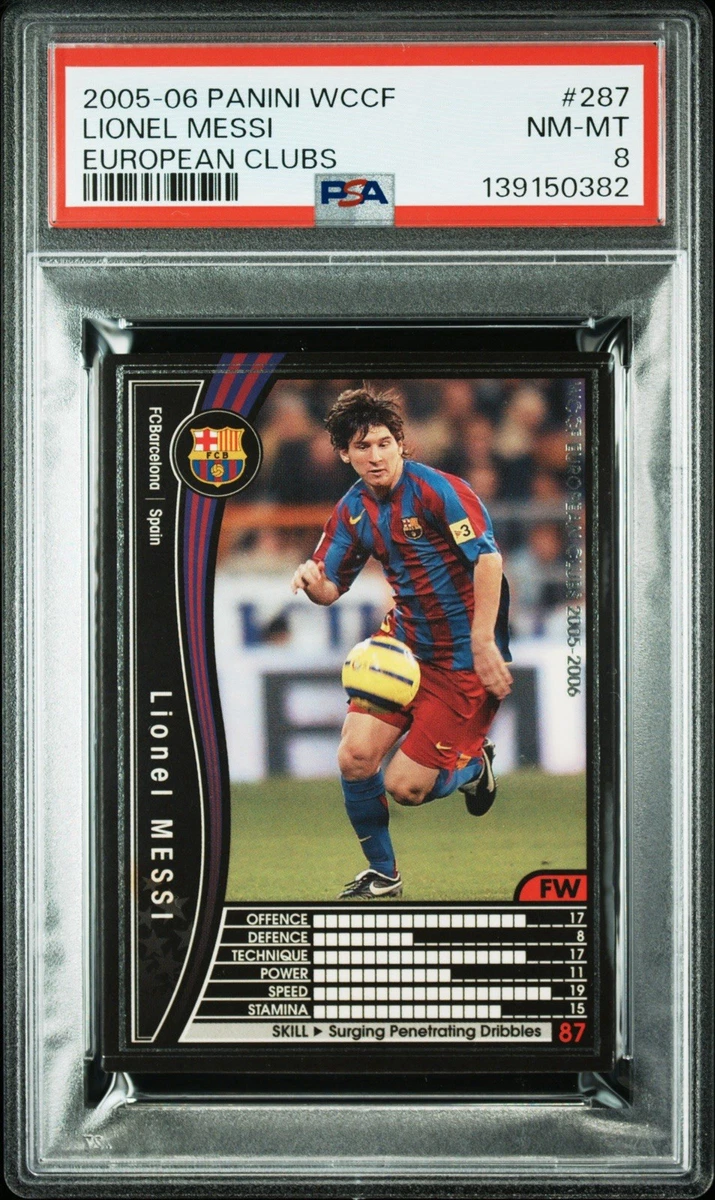 2005-06 Panini WCCF European Clubs Soccer Trading Cards for sale
