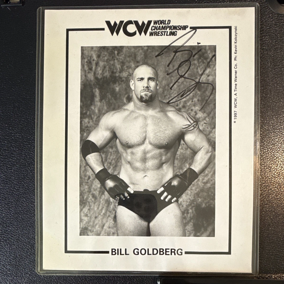 Bill Goldberg WCW Wrestling Original Autographed Items for sale | eBay