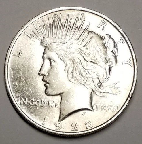 1922-P Peace Silver Dollar....Brilliant Uncirculated