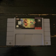 Disney's Timon & Pumbaa's Jungle Games Super Nintendo Authentic & Tested