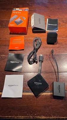 Fire TV 4K Ultra HD & HDR mit LAN-Ethernet-Adapter - neuwertig