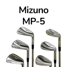 [Mizuno] MP-5 Iron Set 6pcs 5-6-7-8-9-Pw Flex X Extra Stiff Dynamic Gold X100