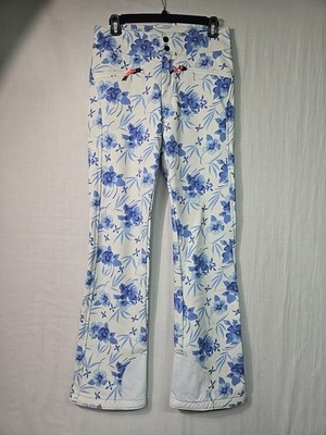 NWT Bogner Fire & Ice x LoveShackFancy Women's Ireen Ski Pants 6 Waterproof DWR