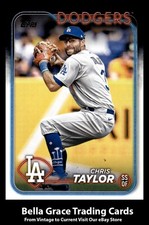 2024 Topps Series 2 Chris Taylor #246 Los Angeles Dodgers MLB Baseball