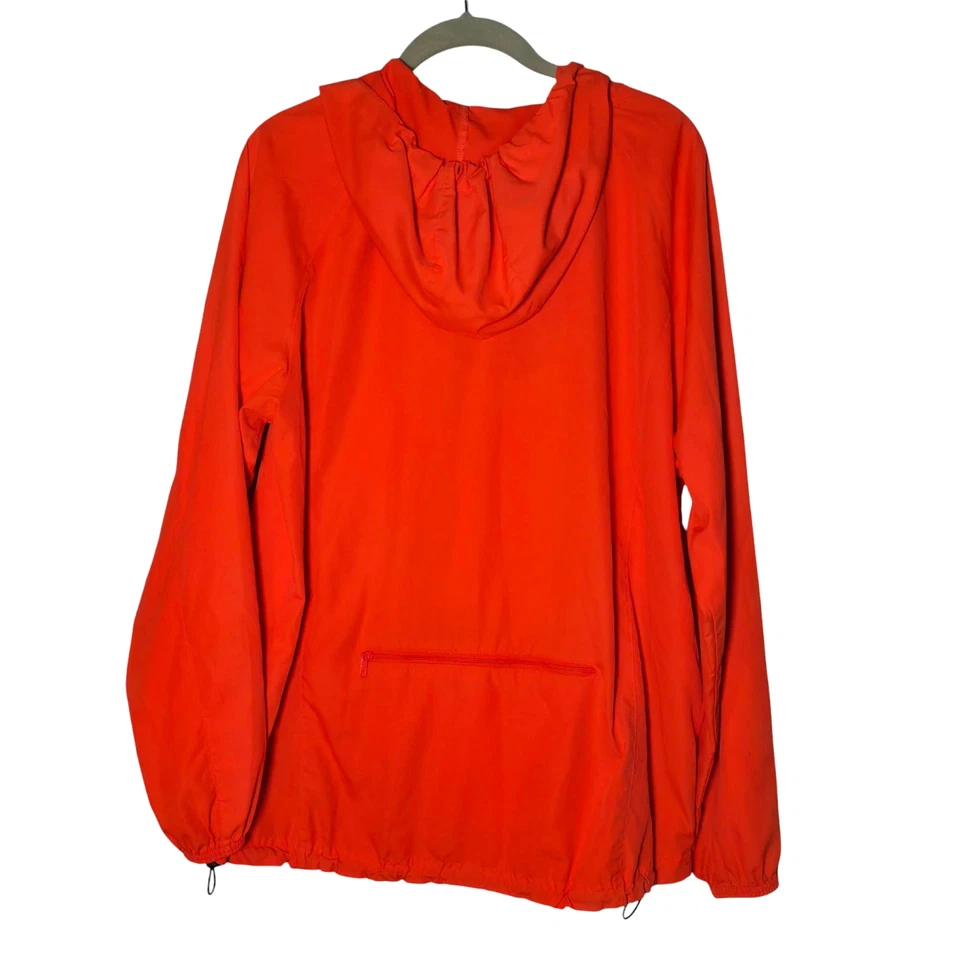 ASICS Men's Orange Yellow Running Jacket workout Full Zip Size M Lightweight - Image 4 of 4