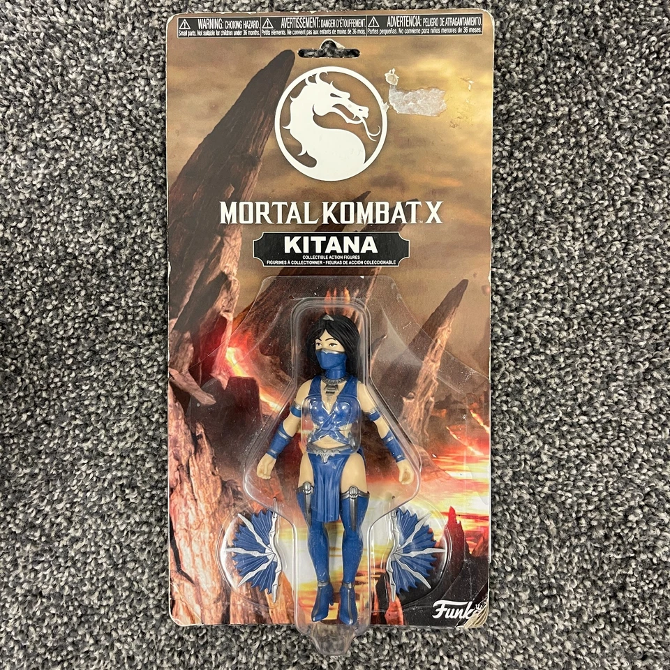 Figura de acción Funko Mortal Kombat X Kitana 5" NUEVO EN PAQUETE NUEVO EN CAJA juguete de videojuego sellado Foto 2 de 4