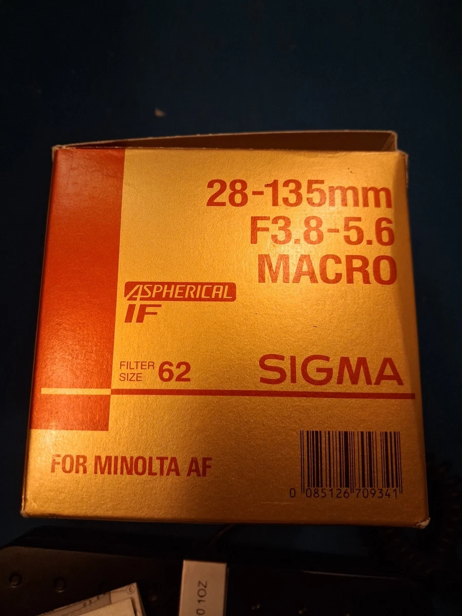 Sigma 28-135mm Focal Camera Lenses for sale | eBay