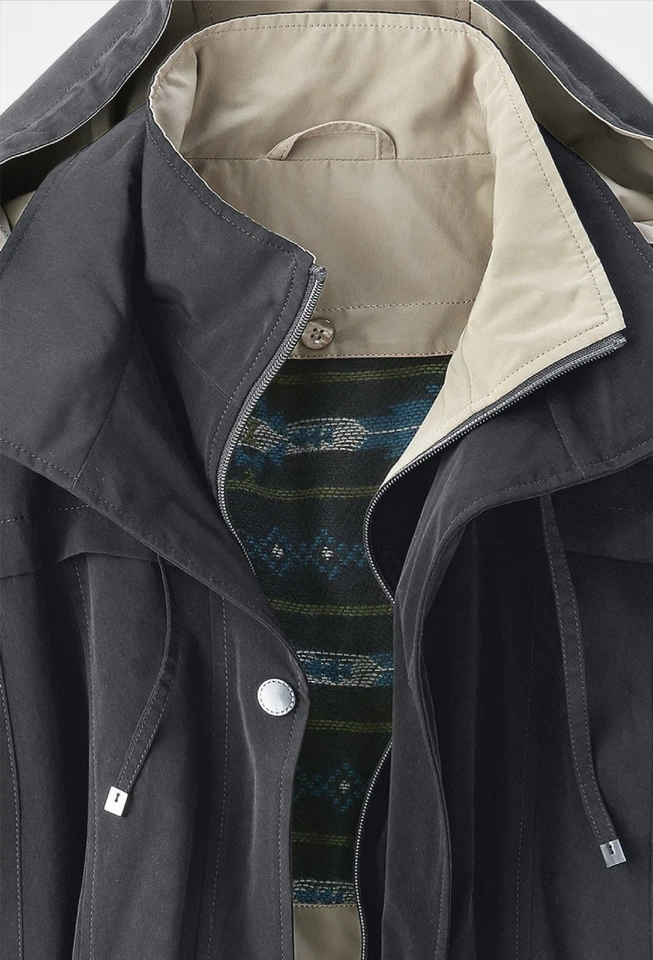 Abrigo Coldwater Creek para todas las estaciones 5 colores disponibles todas las tallas Foto 4 de 4