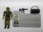 Vintage 1988 Hasbro G.I. JOE ARAH Hit & Run Figure Near Complete w/ Filecard