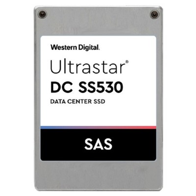 WD DC SS530 1.6TB WUSTR6416ASS204 0P40333 SAS 12Gb/s 3D TLC 3 DWPD 2.5'' SSD