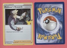PROFESSOR'S RESEARCH HOLO 023/025 Pokemon Celebrations 25th Anniversary