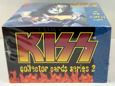 1998 Kiss Series Two 2 Ace Frehley Trading Card Box Blue 36CT
