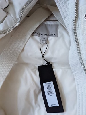 short hooded puffer jacket banana republic