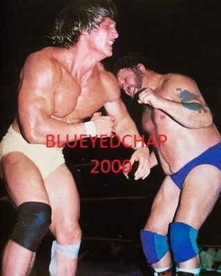 KEVIN VON ERICH VS HARLEY RACE WRESTLER 8 X1 0 WRESTLING PHOTO WCCW NWA
