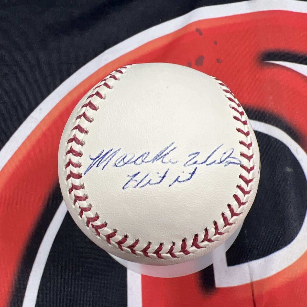 Bill Buckner, Mookie Wilson & Ray Knight Autographed 86 WS