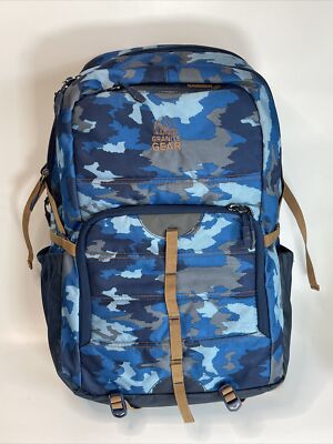 Granite Gear Campus Backpack Barrier Blue Cami Camouflage