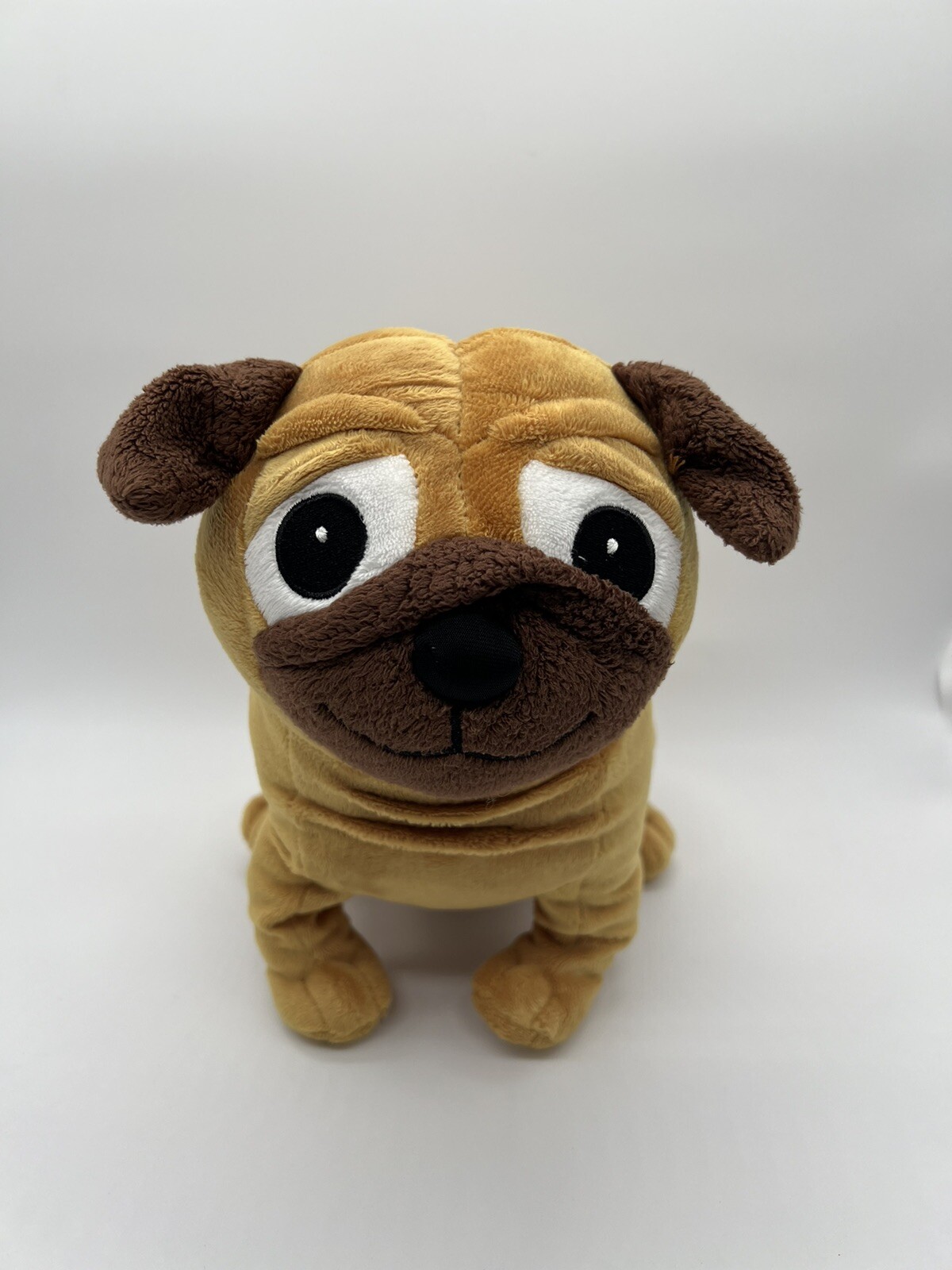 Pug Dog Kohls Cares Plush Yip Snap Yap Dog Charles Stuffed Animal 9.5