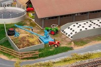 Faller 130678 H0 Fahrsilo Und Misthaufen Mit Kran Neuheit 2023 Ovp<