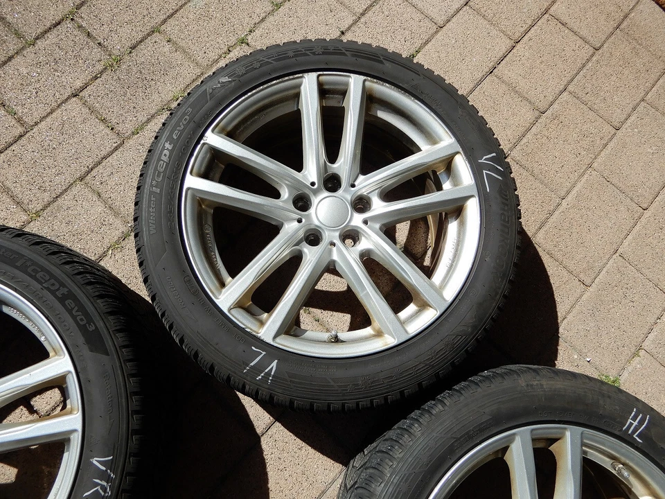 18 Zoll Winterkompletträder 245/45 R18 für BMW 5er  - Bild 4 von 4